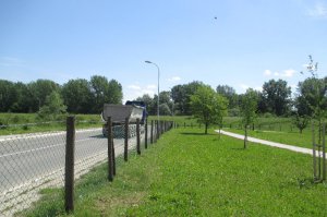 Postavljanje ograde i kapije, april 2016