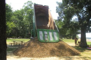 Postavljanje pontona i sređivanje plaže, jun 2016