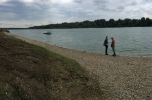 Postavljanje pontona i sređivanje plaže, jun 2016