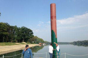 Postavljanje pontona i sređivanje plaže, jun 2016