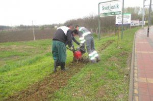 Škarpe na kružnom  toku