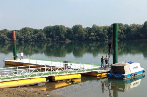 Zaštita nosećih šipova novog pontona