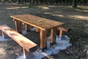 Novi mobilijar u zaštićenom području “Obrenovački Zabran“