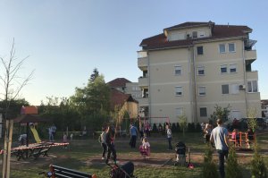 Dečije igralište ispred Doma kulture u Obrenovcu