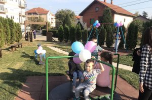 Moderno igralište u Vlaškoj bašti
